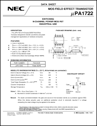 datasheet for UPA1722G-E1 by NEC Electronics Inc.