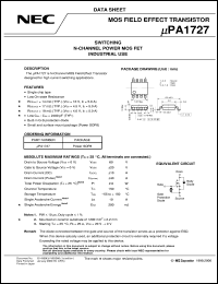 datasheet for UPA1727 by NEC Electronics Inc.