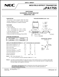 datasheet for UPA1755G-E1 by NEC Electronics Inc.