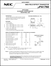 datasheet for UPA1760G-E1 by NEC Electronics Inc.