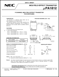 datasheet for UPA1812 by NEC Electronics Inc.