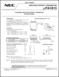 datasheet for UPA1813GR-9JG-E1 by NEC Electronics Inc.