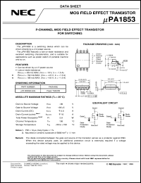 datasheet for UPA1853 by NEC Electronics Inc.