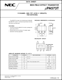 datasheet for UPA573T by NEC Electronics Inc.