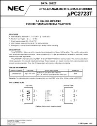 datasheet for UPC2723T by NEC Electronics Inc.