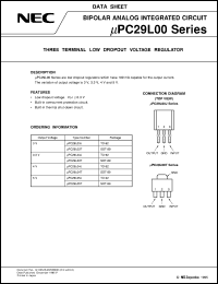 datasheet for UPC29L05T by NEC Electronics Inc.