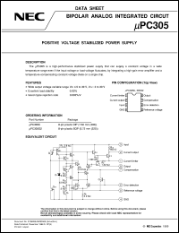 datasheet for UPC305C by NEC Electronics Inc.
