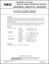 datasheet for UPC8128TA by NEC Electronics Inc.