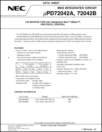 datasheet for UPD72042AGT by NEC Electronics Inc.