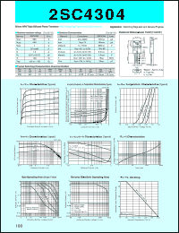 datasheet for 2SC4304 by Sanken Electric Co.