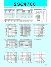 datasheet for 2SC4706 by Sanken Electric Co.