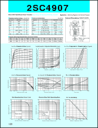 datasheet for 2SC4907 by Sanken Electric Co.