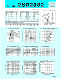 datasheet for 2SD2082 by Sanken Electric Co.