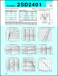 datasheet for 2SD2401 by Sanken Electric Co.