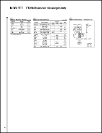 datasheet for FKV460 by Sanken Electric Co.
