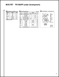 datasheet for FKV460FP by Sanken Electric Co.