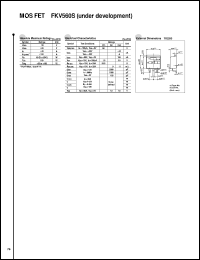 datasheet for FKV560S by Sanken Electric Co.
