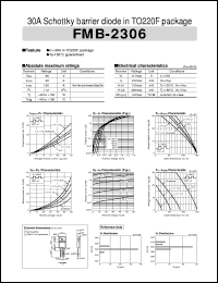 datasheet for FMB-2306 by Sanken Electric Co.
