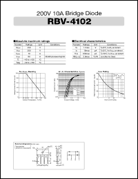 datasheet for RBV-4102 by Sanken Electric Co.
