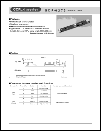datasheet for SCF-0273 by Sanken Electric Co.