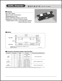 datasheet for SCF-0275 by Sanken Electric Co.