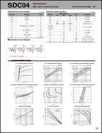 datasheet for SDC04 by Sanken Electric Co.