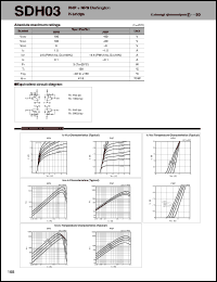 datasheet for SDH03 by Sanken Electric Co.
