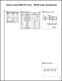 datasheet for SDK06 by Sanken Electric Co.