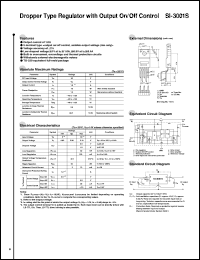 datasheet for SI-3001S by Sanken Electric Co.
