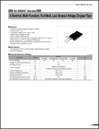 datasheet for SI-3033C by Sanken Electric Co.