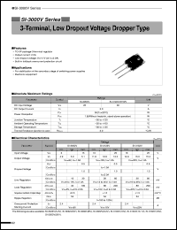 datasheet for SI-3052V by Sanken Electric Co.