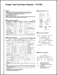 datasheet for SI-3102S by Sanken Electric Co.