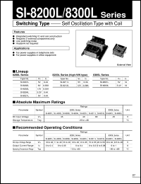 datasheet for SI-8202L by Sanken Electric Co.