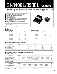 datasheet for SI-8406L by Sanken Electric Co.