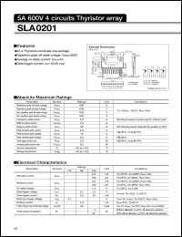 datasheet for SLA0201 by Sanken Electric Co.