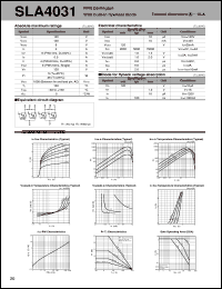 datasheet for SLA4031 by Sanken Electric Co.