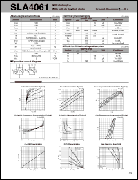 datasheet for SLA4061 by Sanken Electric Co.