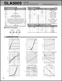 datasheet for SLA5003 by Sanken Electric Co.