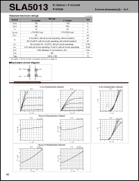 datasheet for SLA5013 by Sanken Electric Co.