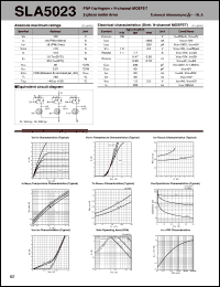 datasheet for SLA5023 by Sanken Electric Co.