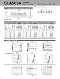 datasheet for SLA5054 by Sanken Electric Co.
