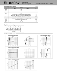 datasheet for SLA5057 by Sanken Electric Co.