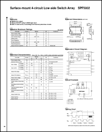 datasheet for SPF5002 by Sanken Electric Co.