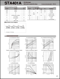 datasheet for STA401A by Sanken Electric Co.