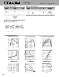datasheet for STA404A by Sanken Electric Co.