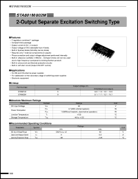 datasheet for STA801M by Sanken Electric Co.