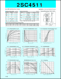 datasheet for 2SC4511 by Sanken Electric Co.