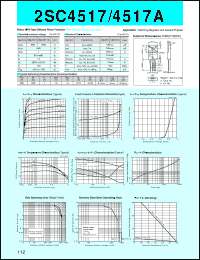datasheet for 2SC4517 by Sanken Electric Co.