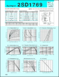 datasheet for 2SD1769 by Sanken Electric Co.