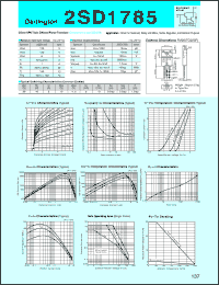 datasheet for 2SD1785 by Sanken Electric Co.